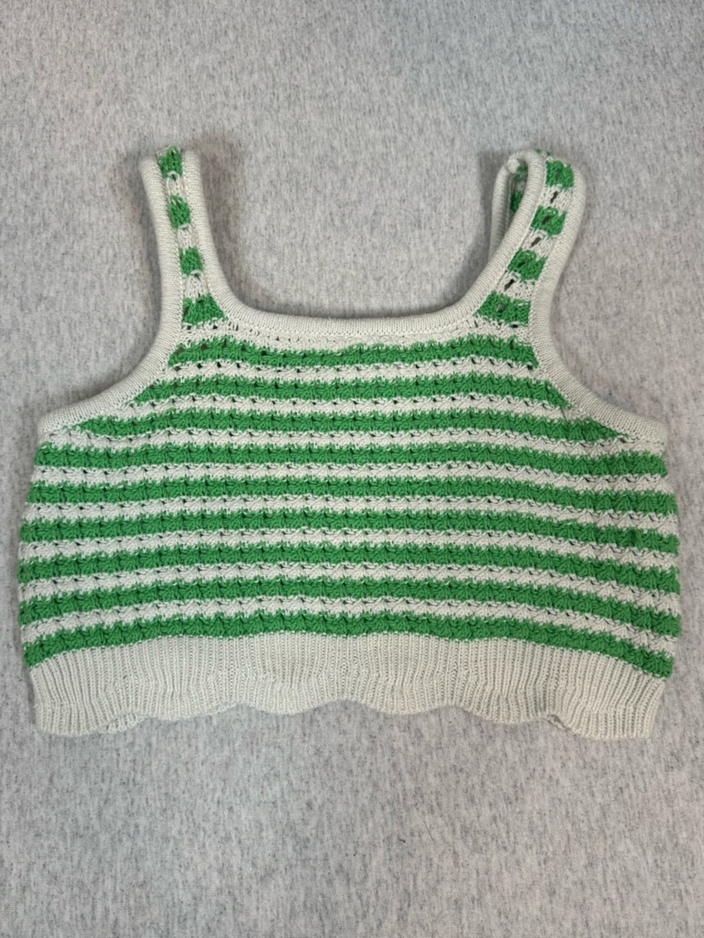 Zara Girls Crochet Crop Top‎ 💚
